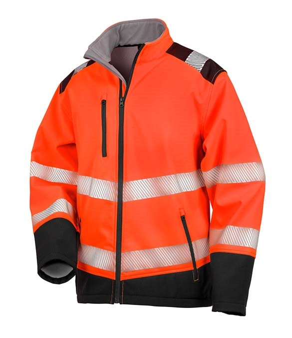 Result Safe-Guard Printable Ripstop Safety Soft Shell Jacket