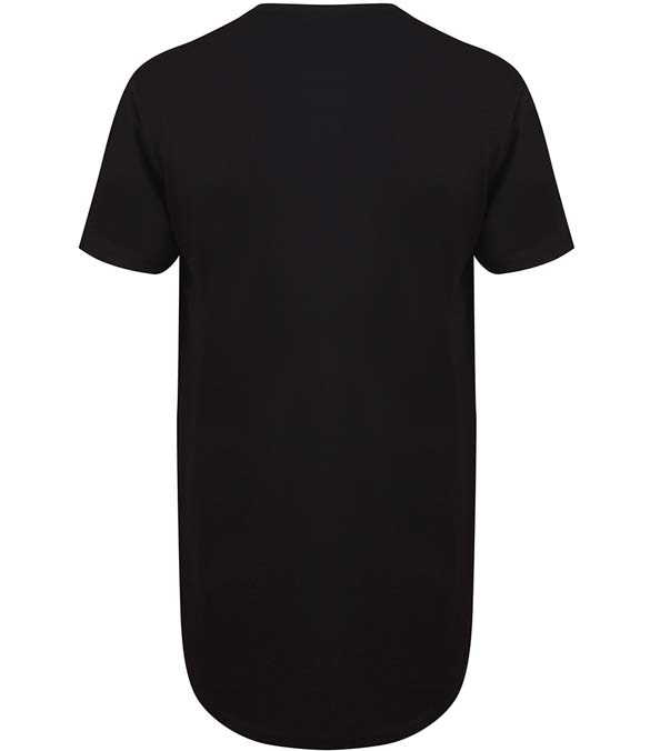 SF Men Longline Dipped Hem T-Shirt